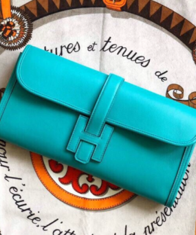 에르메스 지제 엘란29 블루파온 스위프트 송아지가죽 내부 양가죽